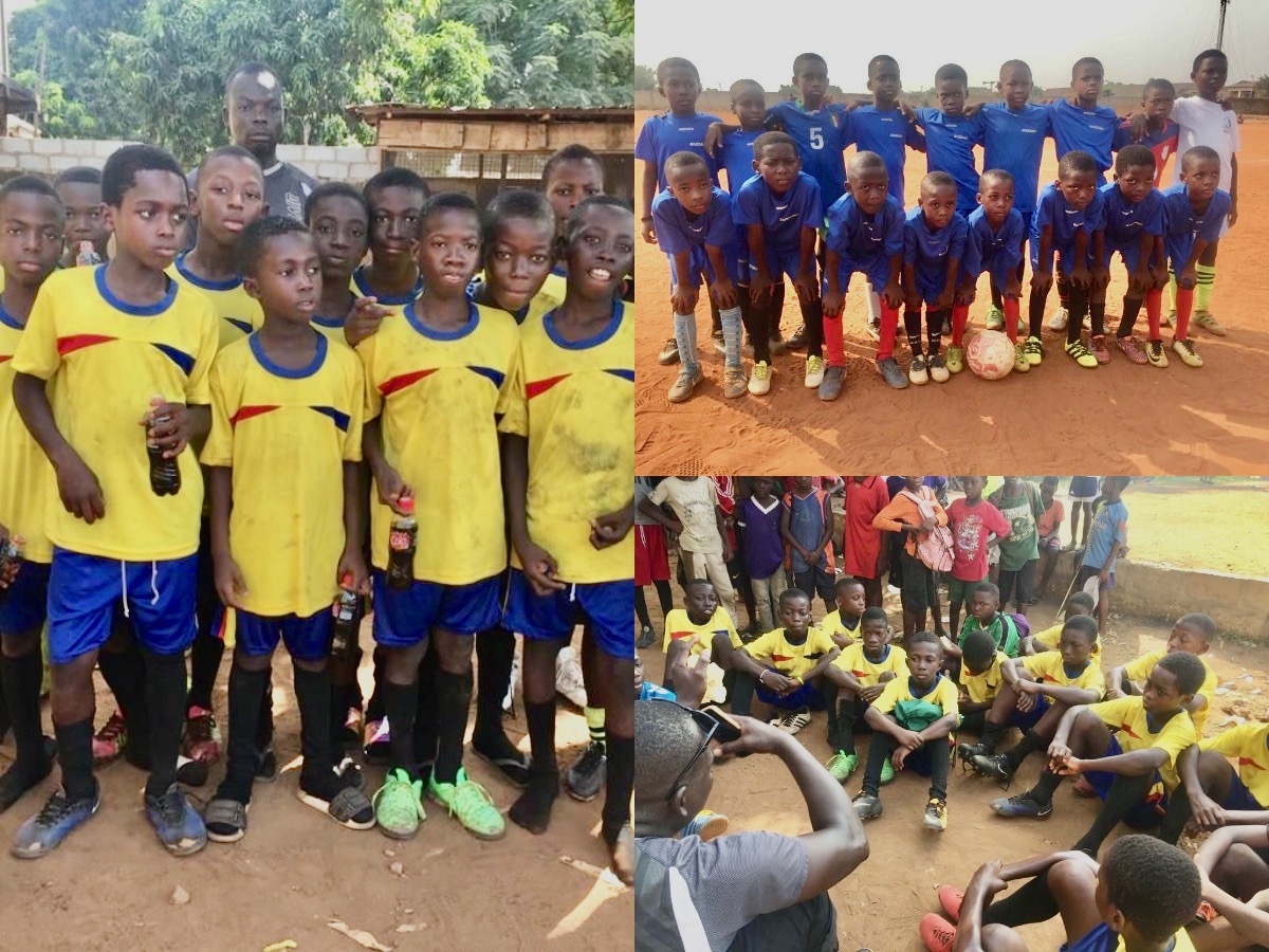 Codetrain sponsors BrianAdet Kids Soccer Foundation