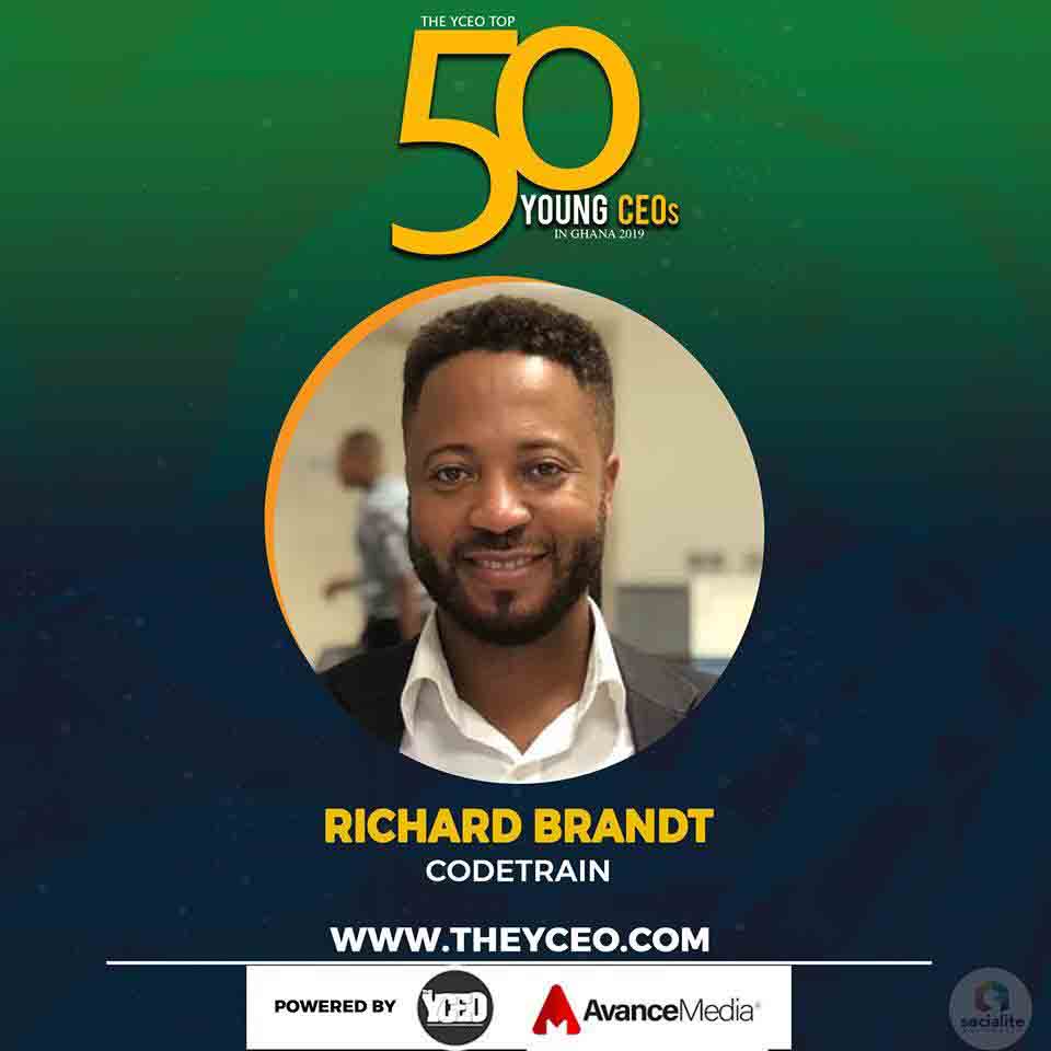 Codetrain's Richard Brandt is top 50 CEOs